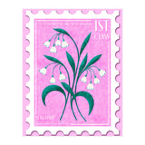 Berkshire Summer Snowflake Postage Stamp (Print Only) thumbnail