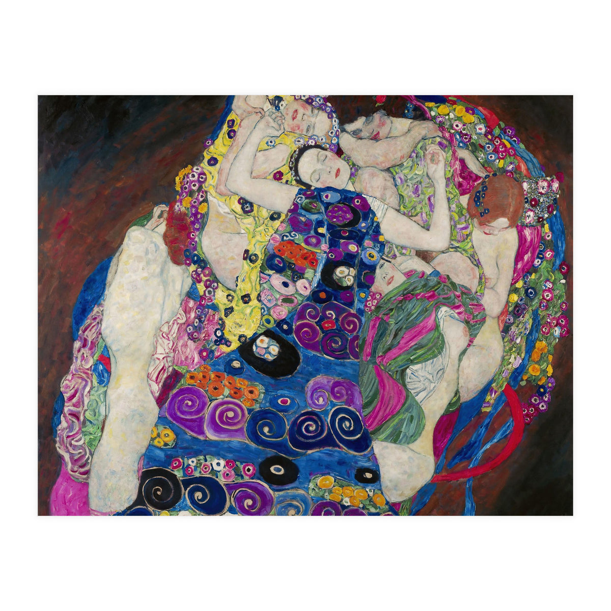 The Virgin - Die Jungfrau. Oil on canvas (1913) 190 x 200 cm. (Print Only)