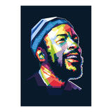 Marvin Gaye WPAP (Print Only) thumbnail