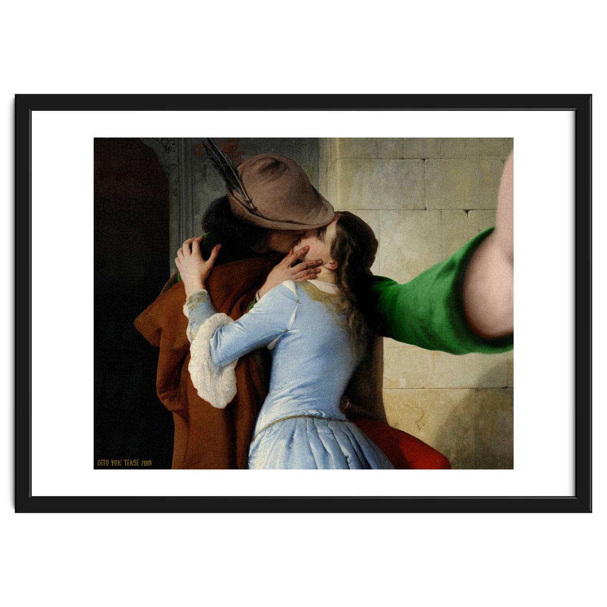 Francesco Hayez - The Kiss - Selfie