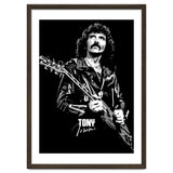 Tony Iommi American Musician Legend In Grayscale thumbnail
