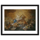 Corrado Giaquinto / 'La Santísima Trinidad, la Virgen y santos', 1755-1756, Italian School. thumbnail