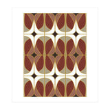 Umber Nouveau Tiles (Print Only) thumbnail