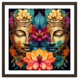 Twin Lotus Buddha Portrait thumbnail