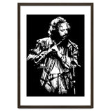 Ian Anderson Rock Music Legend in Grayscale 2 thumbnail