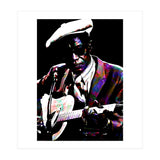 Lightnin' Hopkins American Country Blues Musician legend Colorful Art (Print Only) thumbnail