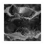 Black Glitter Agate Texture 05 (Print Only) thumbnail