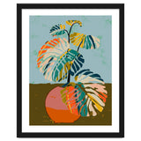 Colorful Monstera Leaves thumbnail