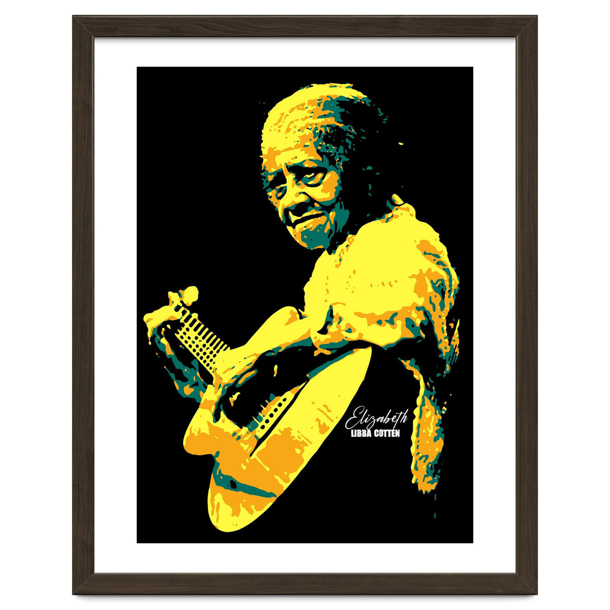 Elizabeth Cotten American Folk and Blues Musician Legend