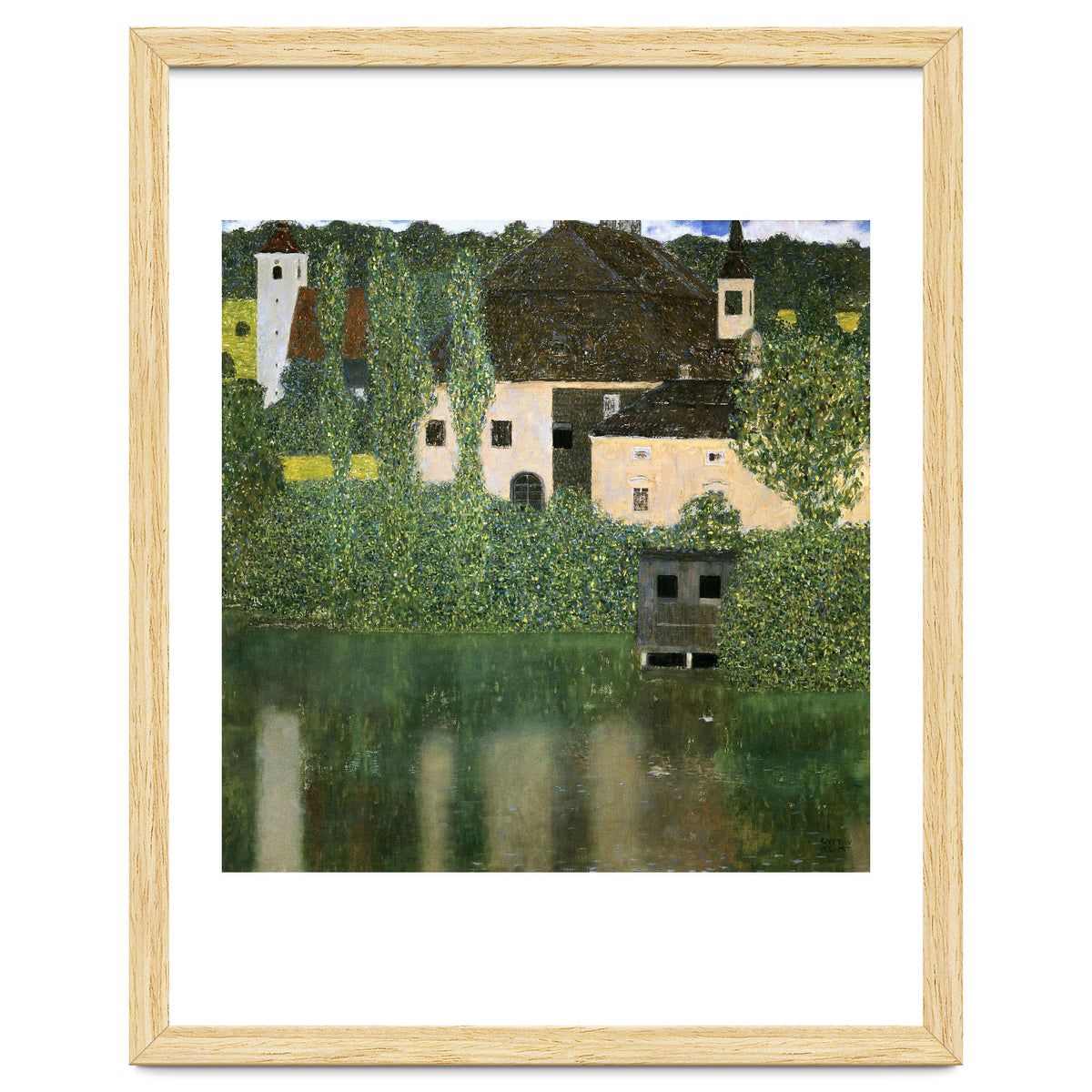 'Water Castle', 1908, Oil on canvas, 102,5 x 102 cm.