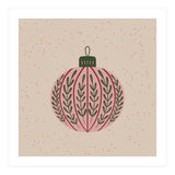 Christmas globe with branches (Print Only) thumbnail