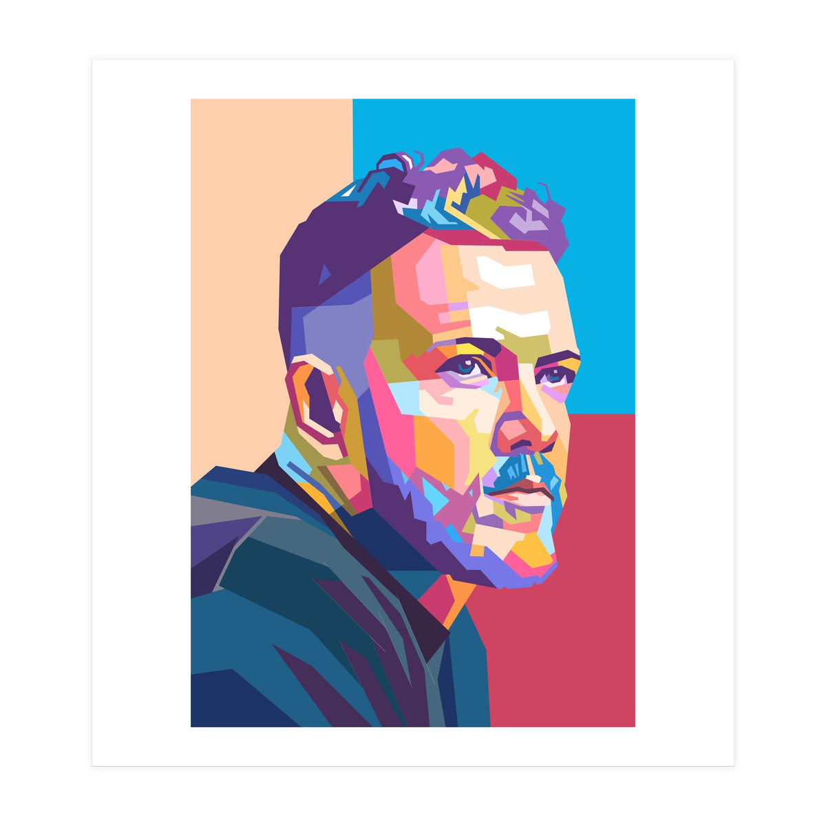 Dan Reynolds - Imagine Dragons pop art portrait (Print Only)