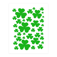 Lucky leaf clovers (Print Only)