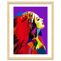 Apache Woman Pop Art Wpap