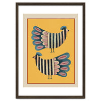Striped Bird Pair II