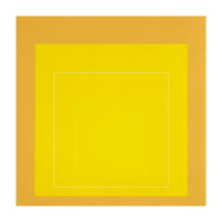 JOSEF ALBERS - HOMAGE TO THE SQUARE YELLOW   (Print Only)