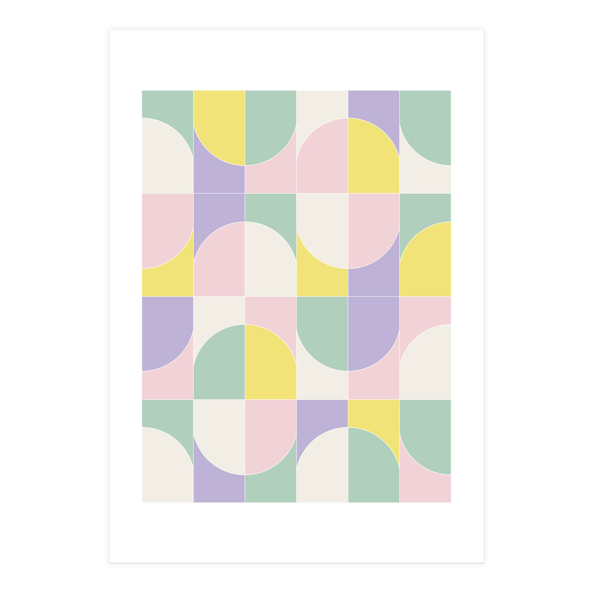 Bold Geo Tiles 05 (Print Only)