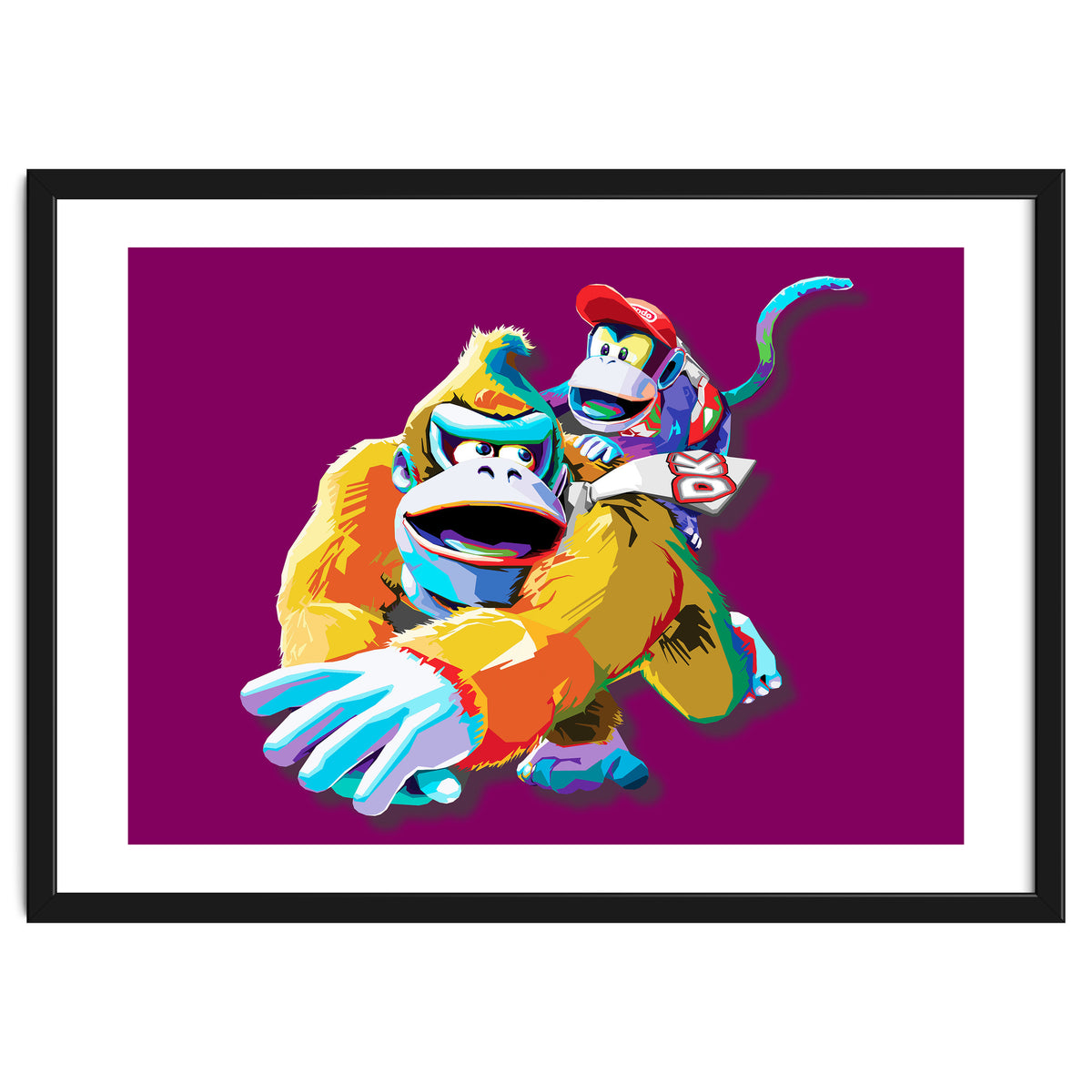 Don Key Kong Retro Pop Art