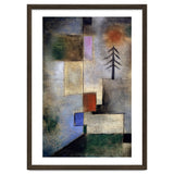 Paul Klee Small Fir Tree Abstract Painting thumbnail