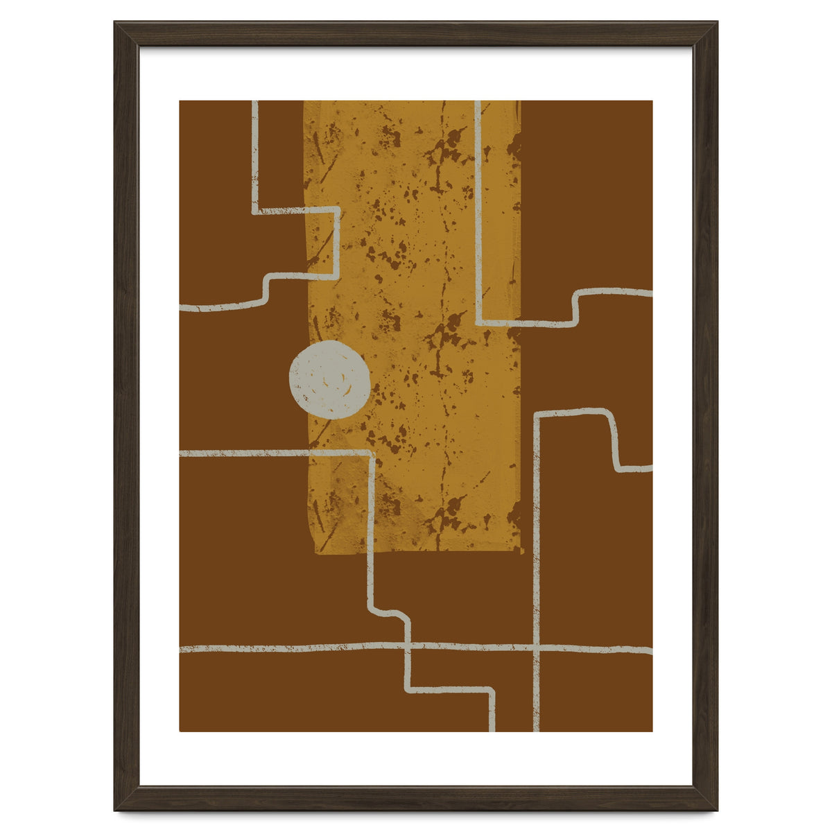 Eclipse in Barren Land