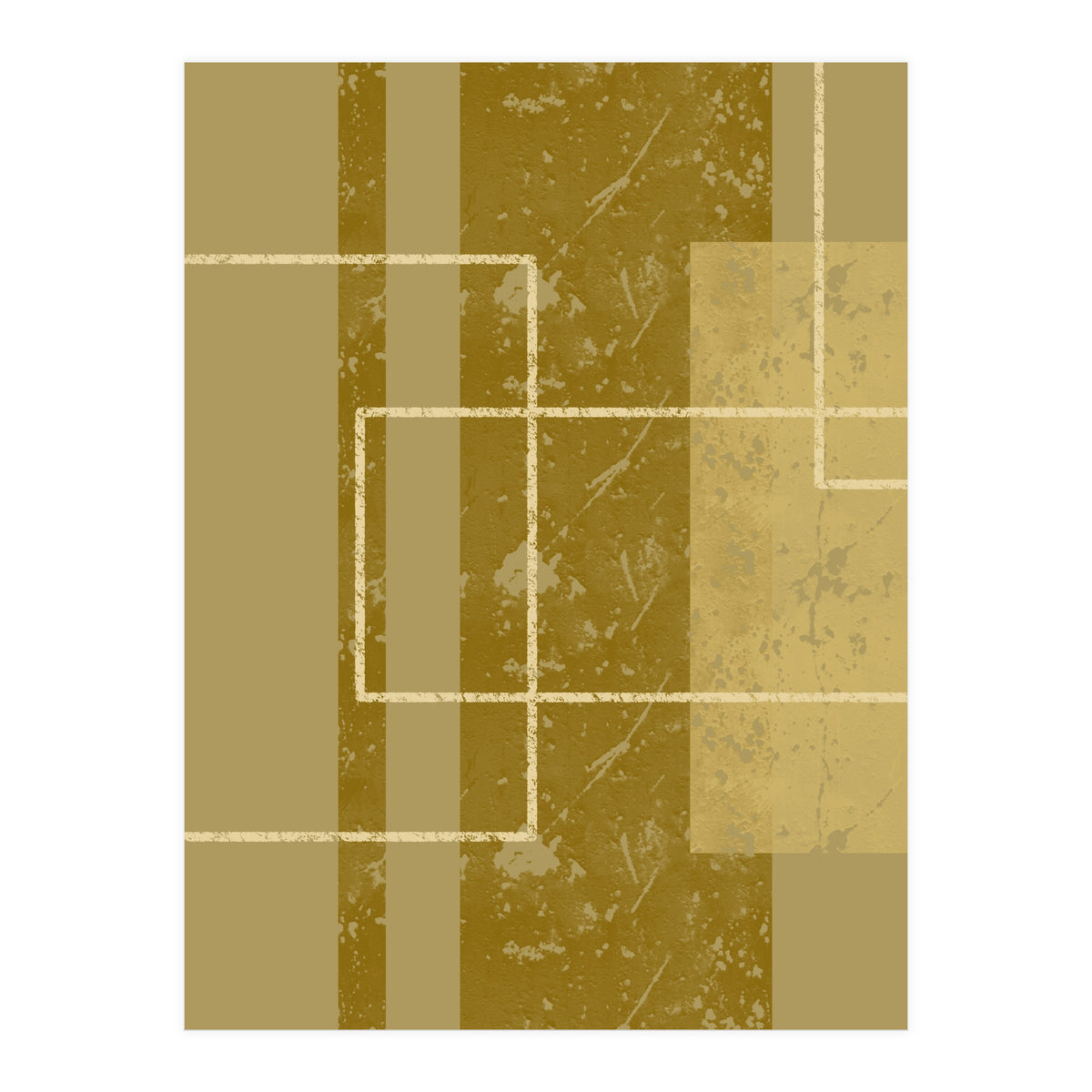 Golden Construction (Print Only)