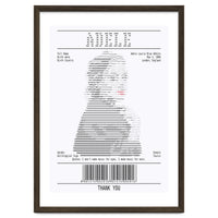 Receipt Art Adele