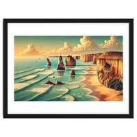 Vintage Australia, Great Ocean Road Poster