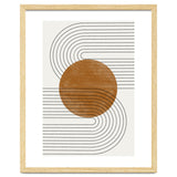 BROWN MINIMALIST MOON thumbnail