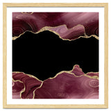 Burgundy & Gold Glitter Agate Texture 04 thumbnail