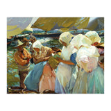 Joaquín Sorolla / 'Women of Valencia at the Beach', 1915, Oil on canvas, 93 x 126 cm. (Print Only) thumbnail