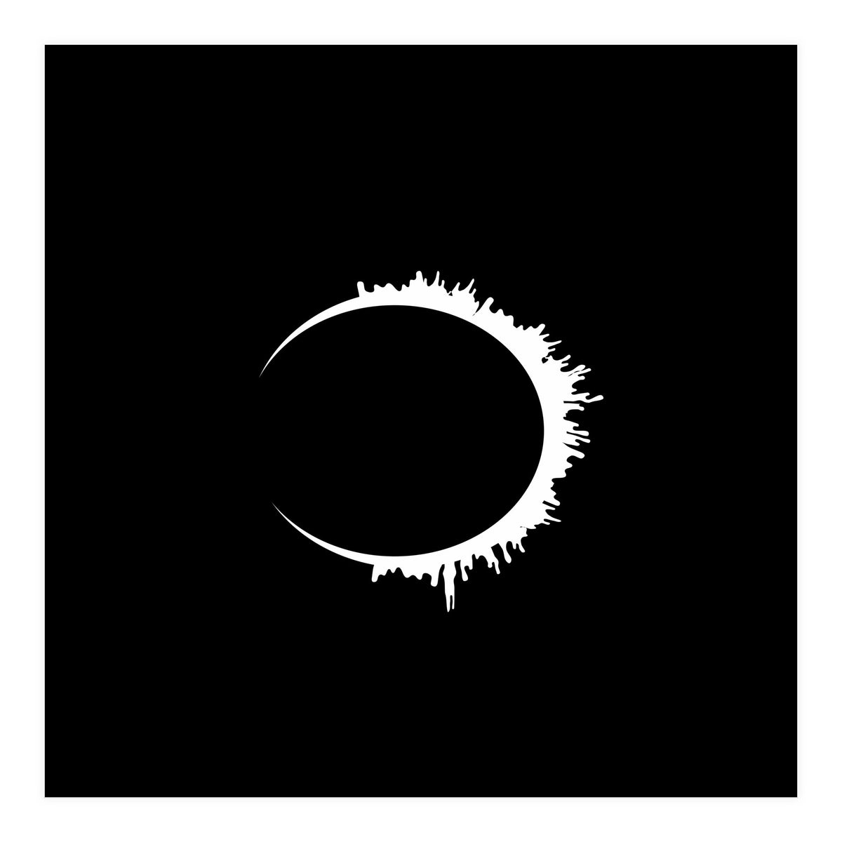 Solar lunar eclipse (Print Only)