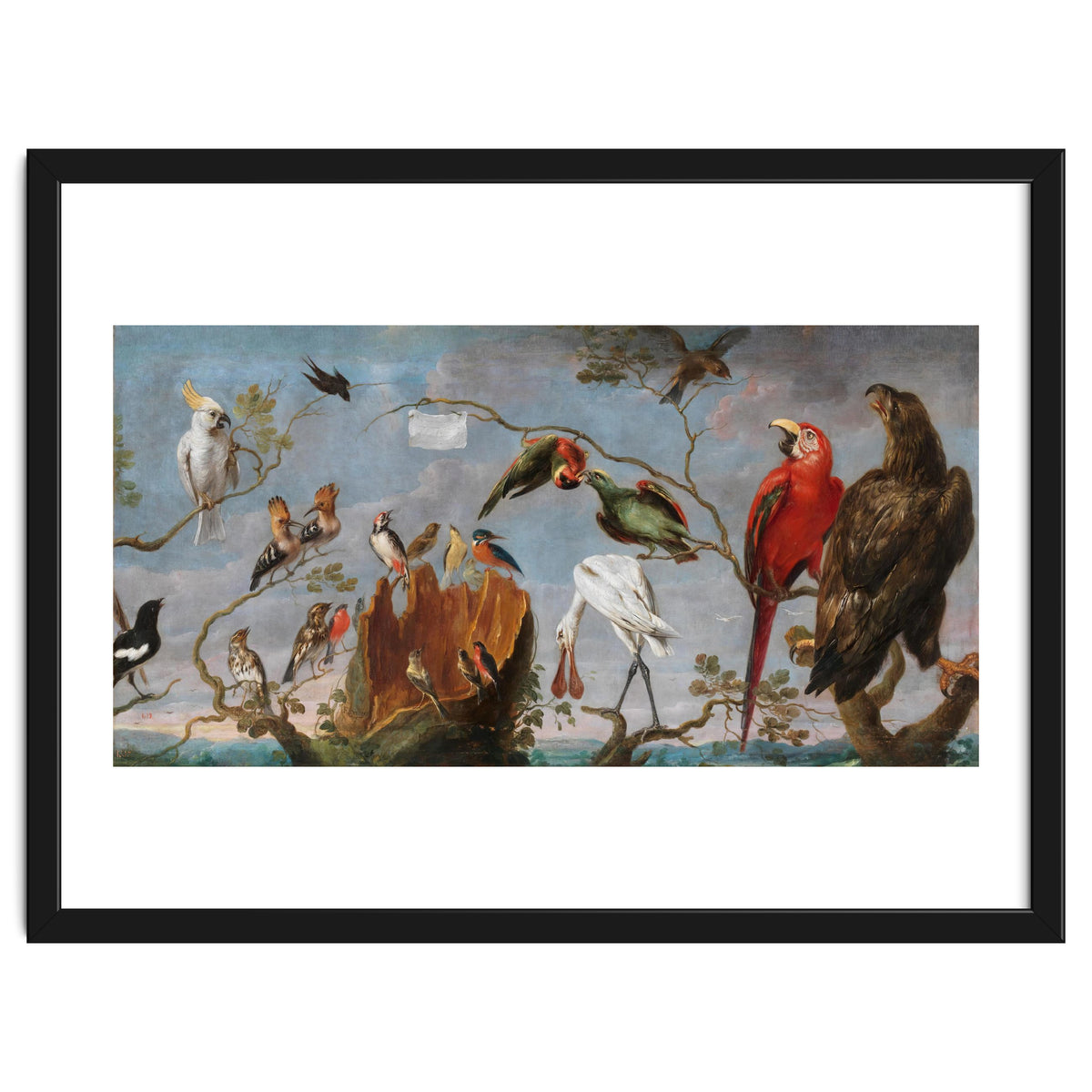 Frans Snyders / 'Concert of the Birds', 17th century, Flemish School, Oil on canvas.