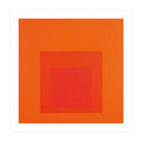 JOSEF ALBERS - HOMAGE TO THE SQUARE RED  (Print Only) thumbnail