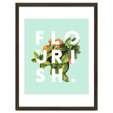 Flourish #society6 #buyart #typography #artprint thumbnail
