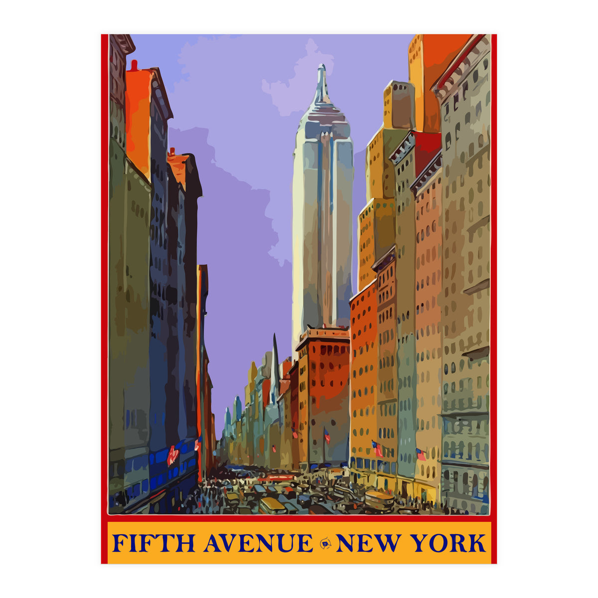 Fifth Avenye, New York (Print Only)