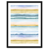 Relaxing Calm Stripes Blue Yellow thumbnail