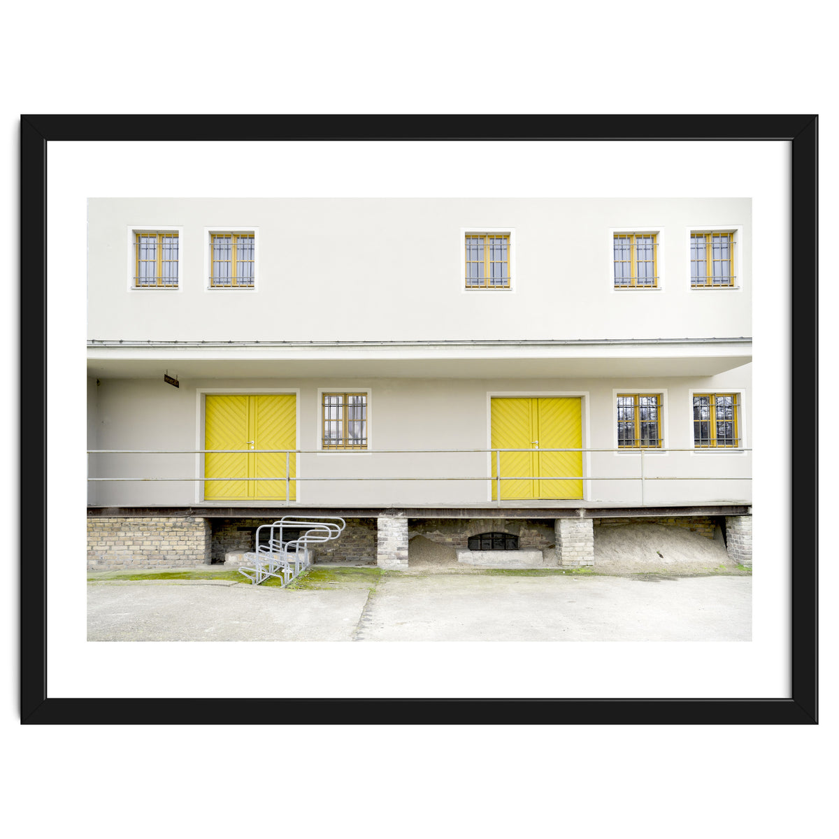 Yellow doors