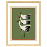 Striped Bird Trio I thumbnail