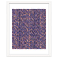 End Of Silence, Dark Purple Neutral Graphic Design, Eclectic Texture Pattern