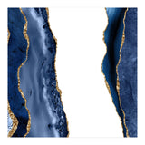 Navy & Gold Agate Texture 28  (Print Only) thumbnail