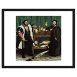 Germany school. The Ambassadors (with anamorphosis in the lower part of the painting). 1533. Oil ... thumbnail