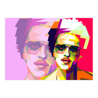 Bruno Mars Pop Art WPAP (Print Only)