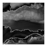 Black & Silver Agate Texture 02  (Print Only) thumbnail