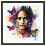 Butterfly Bloom Hindu Portrait thumbnail