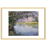 Henri Lebasque (Champigné, 1865-Le Cannet, 1937). Banks of the RIver Marne near Montévrain (ca. 1... thumbnail