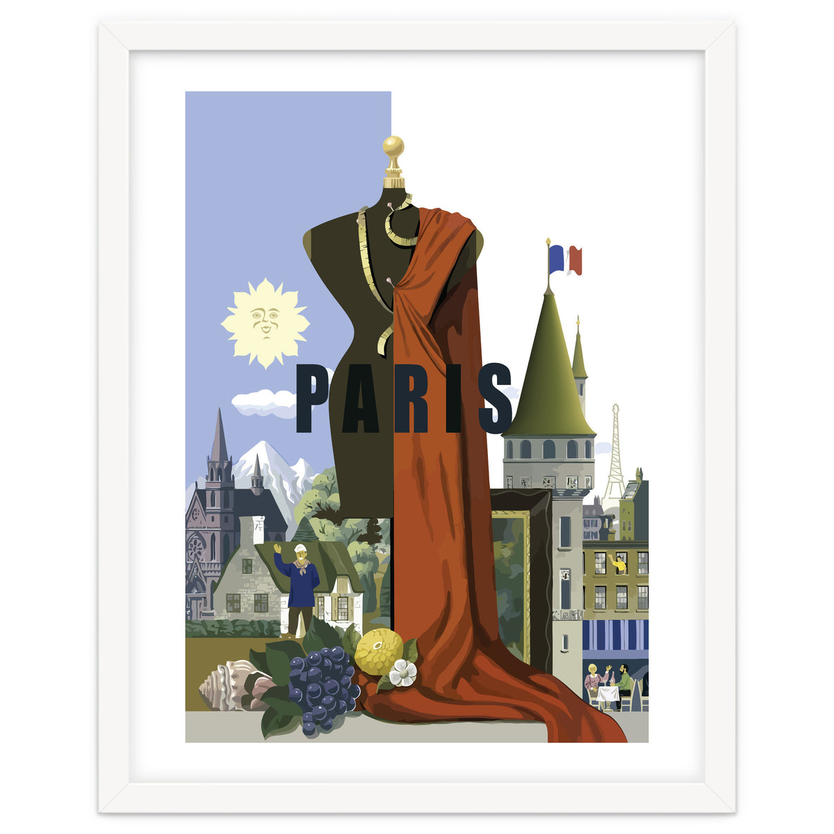 Paris Collage