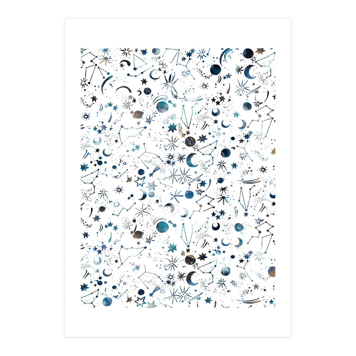 Astrology Space Planets Constellation (Print Only)