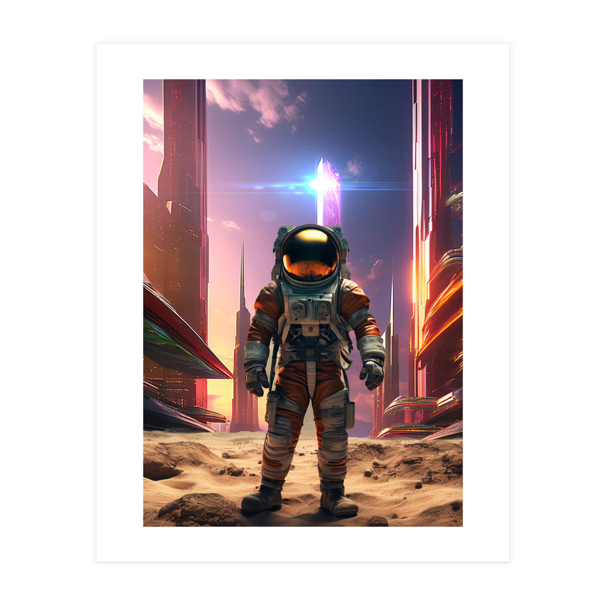 astronaut's final mission (Print Only)