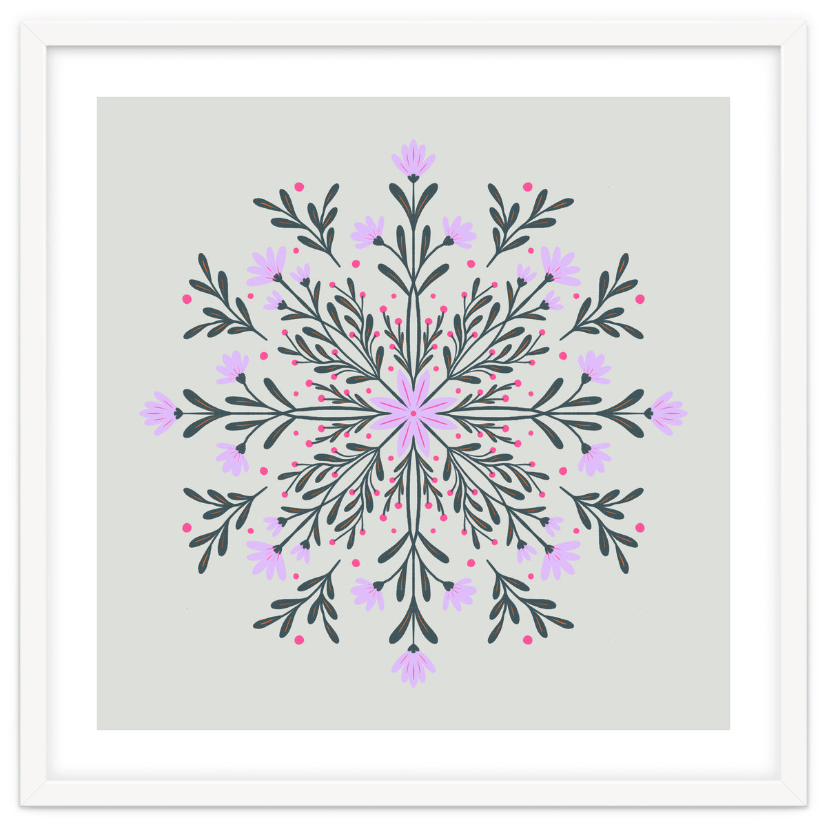 Spring Flowers Mandala