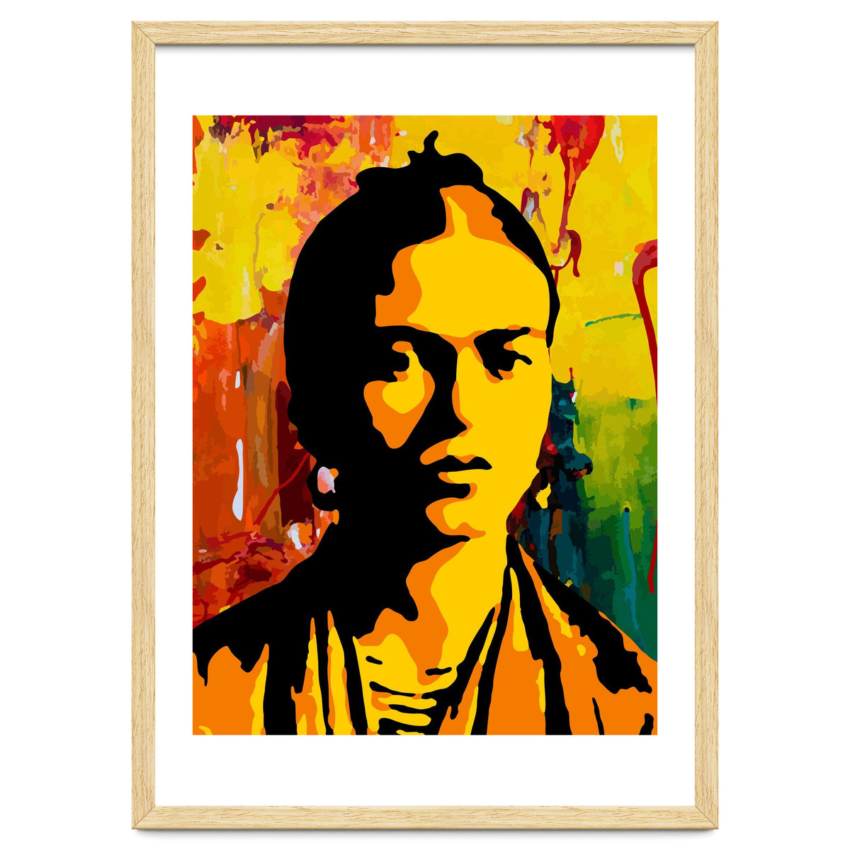 Frida Kahlo Abstract 2
